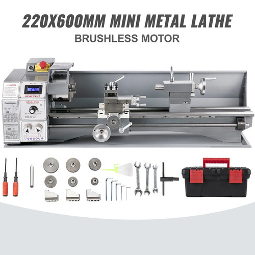 Tornio per metallo - 220v, mini
