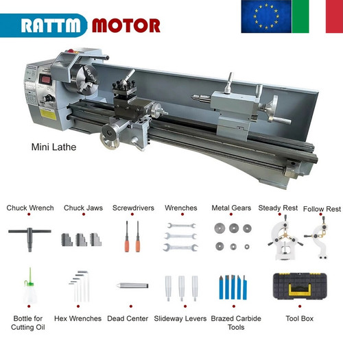 Tornio metallo x30 - 【it】tornio, 9"x30"